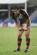 13 January 2007; A dejected Kieran Campbell, Ulster, in the closing minutes of the game. Heineken Cup, Pool 5, Round 5, Ulster v Llanelli Scarlets, Ravenhill Park, Belfast, Co. Antrim. Picture credit: Oliver McVeigh / SPORTSFILE