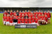 6 September 2014; The Cork squad. TG4 All-Ireland Ladies Football Senior Championship Semi-Final, Armagh v Cork. Pearse Park, Longford. Photo by Sportsfile