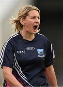 6 September 2014; Fermanagh manager Lisa Woods. TG4 All-Ireland Ladies Football Intermediate Championship Semi-Final, Fermanagh v Roscommon. Pearse Park, Longford. Photo by Sportsfile
