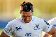 6 September 2014; A dejected Isaac Boss, Leinster, following his side's defeat. Guinness PRO12, Round 1, Glasgow Warriors v Leinster. Scotstoun Stadium, Glasgow, Scotland. Picture credit: Stephen McCarthy / SPORTSFILE