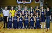 14 January 2007; The UL Aughinish team. Women's Superleague National Cup Semi-Final, UL Aughinish v Bausch and Lomb Wildcats, National Basketball Arena, Tallaght, Dublin. Picture credit: Brendan Moran / SPORTSFILE