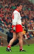 18 May 1997; Adrian Cush of Tyrone during the Ulster GAA Football Senior Championship Preliminary Round match between Down and Tyrone at St. Tiernach's Park in Clones. Photo by Damien Eagers/Sportsfile