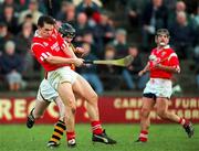 3 March 1996; Alan Browne of Cork during the National Hurling League Division 1 match between Kilkenny and Cork at Nowlan Park in Kilkenny. Photo by Ray McManus/Sportsfile