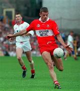 30 June 1996; Anthony Tohill of Derry during the Bank of Ireland Ulster Senior Football Championship Semi-Final match between Tyrone and Derry at St Tiernach's Park in Clones, Monaghan. Photo by David Maher/Sportsfile