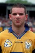 16 June 1996; Barry Keating of Clare prior to the Munster GAA Hurling Senior Championship Semi-Final match between Limerick and Clare at Gaelic Grounds in Limerick. Photo by David Maher/Sportsfile