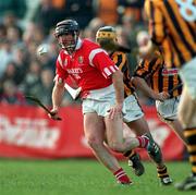 3 March 1996; Brian Corcoran of Cork during the National Hurling League Division 1 match between Kilkenny and Cork at Nowlan Park in Kilkenny. Photo by Ray McManus/Sportsfile