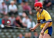 16 June 1996; Brian Lohan of Clare during the Munster GAA Hurling Senior Championship Semi-Final match between Limerick and Clare at Gaelic Grounds in Limerick. Photo by Ray McManus/Sportsfile
