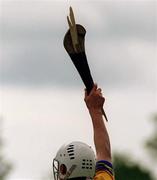 7 May 1995; A broken hurley is seen during the Church & General National League Hurling Final between Kilkenny and Clare at Semple Stadium in Thurles, Tipperary. Photo by Ray McManus/Sportsfile