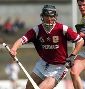 28 April 1996; Cathal Moore of Galway during the Church & General National Hurling League Semi-Final match between Galway and Wexford at the Gaelic Grounds in Limerick. Photo by Brendan Moran/Sportsfile
