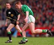 16 June 1996; Ciaran Carey of Limerick during the Munster GAA Hurling Senior Championship Semi-Final match between Limerick and Clare at Gaelic Grounds in Limerick. Photo by Ray McManus/Sportsfile