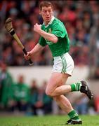 16 June 1996; Ciaran Carey of Limerick during the Munster GAA Hurling Senior Championship Semi-Final match between Limerick and Clare at Gaelic Grounds in Limerick. Photo by Ray McManus/Sportsfile
