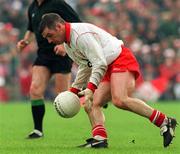 18 May 1997; Ciaran Loughran of Tyrone during the Ulster GAA Football Senior Championship Preliminary Round match between Down and Tyrone at St. Tiernach's Park in Clones. Photo by David Maher/Sportsfile