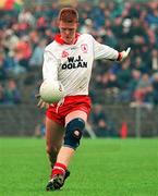 18 May 1997; Ciaran McBride of Tyrone during the Ulster GAA Football Senior Championship Preliminary Round match between Down and Tyrone at St. Tiernach's Park in Clones. Photo by Damien Eagers/Sportsfile