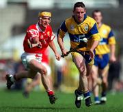 8 June 1997; Colin Lynch of Clare during the GAA Munster Senior Hurling Championship Semi-Final between Clare and Cork at the Gaelic Grounds in Limerick. Photo by Ray McManus/Sportsfile