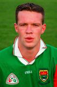 28 September 1997; David Brady of Mayo prior to the GAA Football All-Ireland Senior Championship Final match between Kerry and Mayo at Croke Park in Dublin. Photo by Brendan Moran/Sportsfile