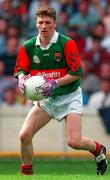 11 August 1996; David Nestor of Mayo in action against Billy O'Shea of Kerry during the GAA All-Ireland Senior Football Championship Semi-Final match between Mayo and Kerry at Croke Park in Dublin. Photo by Ray McManus/Sportsfile