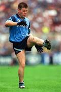 28 July 1996; Dessie Farrell of Dublin during the Leinster Senior Football Championship Final between Dublin and Meath in Croke Park, Dublin. Photo by Ray McManus/Sportsfile