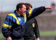 11 May 1997; Longford manager Eamonn Coleman during the Leinster GAA Senior Football Championship First Round match between Offaly and Longford at O'Connor Park, Tullamore. Photo by David Maher/Sportsfile
