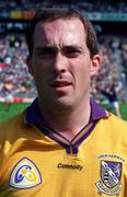 4 August 1996; Eamonn Scallan of Wexford prior to the All-Ireland Senior Hurling Championship Semi-Final match between Wexford and Galway at Croke Park in Dublin. Photo by Ray McManus/Sportsfile