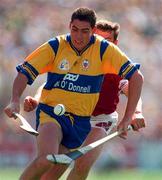 6 August 1995; Fergus Tuohy of Clare during the All-Ireland Senior Hurling Championship Semi-Final between Clare and Galway at Croke Park in Dublin. Photo by Ray McManus/Sportsfile