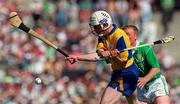 16 June 1996; Ger O'Loughlin of Clare during the Munster GAA Hurling Senior Championship Semi-Final match between Limerick and Clare at Gaelic Grounds in Limerick. Photo by David Maher/Sportsfile