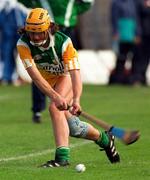 10 May 1997; Ger Oakley of Offaly during the National Hurling League Division 1 match between Offaly and Laois at O'Connor Park, Tullamore. Photo by David Maher/Sportsfile