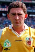 4 August 1996; Jim Connolly of Antrim ahead of the GAA Hurling All-Ireland Senior Championship Semi-Final between Antrim and Limerick at Croke Park in Dublin. Photo by Brendan Moran/Sportsfile