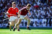 2 September 1990; Noel Lane of Galway during the All-Ireland Senior Hurling Championship Final between Cork and Galway at Croke Park in Dublin. Photo by Ray McManus/Sportsfile
