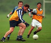10 June 1997; Paul Bealin and Niall Guiden during a Dublin GAA Senior Football Training Session in Santry, Dublin. Photo by Brendan Moran/Sportsfile