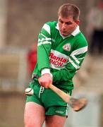 16 February 1997; Paul Keary of Wolfe Tones during the All-Ireland Senior Club Hurling Championship Semi-Final between Ruairí Óg Cushendall and Wolfe Tones at Parnell Park in Dublin. Photo by Brendan Moran/Sportsfile