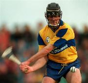10 May 1997; Sean McMahon of Clare during the National Hurling League Division 1 match between Clare and Tipperary at Cusack Park in Ennis. Photo by Ray McManus/Sportsfile