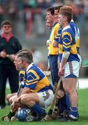13 April 1997; The Tipperary team line-up for their team photograph ahead of the National Hurling League Division 1 match between Limerick v Tipperary at the Gaelic Grounds in Limerick. Photo by Brendan Moran/Sportsfile