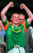 28 July 1996; Tommy Dowd of Meath celebrates following the Leinster Senior Football Championship Final between Dublin and Meath in Croke Park, Dublin. Photo by Ray McManus/Sportsfile