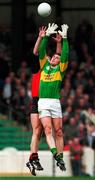 6 April 1997; Willian Kirby of Kerry contests a high ball during the National Football League Quarter-Final match between Kerry and Down at Croke Park in Dublin. Photo by Brendan Moran/Sportsfile