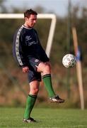 5 October 1999; Alan McLoughlin during a Republic of Ireland training session at the AUL Grounds in Clonshaugh, Dublin. Photo by David Maher/Sportsfile