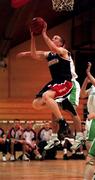 27 February 1999; Ciaran Dempsey of Denny Notre Dame during the Basketball Ireland Superleague match between Denny Notre Dame and Sligo at the National Basketball Arena in Tallaght, Dublin. Photo by Brendan Moran/Sportsfile