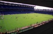 3 October 1999; A general view of the Cusack Stand and Croke Park from the Hogan Stand during the All-Ireland Junior Ladies Football Championship Final between Tyrone and New York at Croke Park in Dublin. Photo by Brendan Moran/Sportsfile