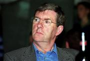 10 August 1999; Journalist and former Offaly manager and player Eugene McGee at the An Post GAA Team of the Millennium unveiling lunch at Croke Park in Dublin. Photo by Ray McManus/Sportsfile