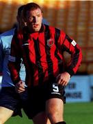 20 August 1999; Glen Crowe of Bohemians during the Eircom League Premier Division match between Bohemians and Shelbourne at Tolka Park in Dublin. Photo by David Maher/Sportsfile