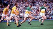 6 August 1989; Joachim Kelly of Offaly during the All-Ireland Senior Hurling Championship Semi-Final match between Antrim and Offaly at Croke Park in Dublin. Photo by Ray McManus/Sportsfile