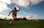 26 September 1999; Matt Burke during an Australia Rugby training session in Portmarnock, Dublin. Photo by Matt Browne/Sportsfile