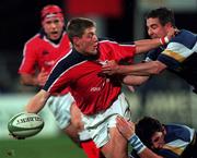5 November 1999; Munster's Ronan O'Gara during the Guinness Interprovincial Championship match between Leinster and Munster at Donnybrook Stadium in Dublin. Photo by Damien Eagers/Sportsfile