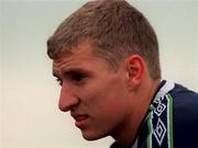 6 October 1999; Ronnie O'Brien during a Republic of Ireland training session at AUL Grounds in Clonshaugh, Dublin.