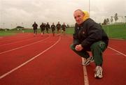 30 September 1999; London Broncos footballer Shaun Edwards during a training session with Bohemians at ALSAA in Santry, Dublin. Photo by David Maher/Sportsfile