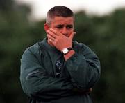 27 September 1999: Coach Warren Gatland during an Ireland Rugby training session at Garda Club Westmanstown in Lucan, Dublin. Photo by Matt Browne/Sportsfile