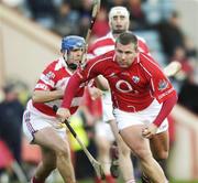 21 January 2007; Diarmuid O'Sullivan, Cork, in action against Shane Murphy, Cork Institute of Technology (CIT). Waterford Crystal Senior Hurling Quarter-Final, Cork Institute of Technology (CIT) v Cork, Pairc Ui Chaoimh, Cork. Photo by Sportsfile