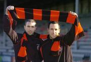 22 January 2007; Bohemians new signings Owen Heary, left, and Neale Fenn after a press conference to announce the new signings and future strategy, hopes and plans for the forthcoming eircom League season. Phoenix Bar, Dalymount Park, Dublin. Picture credit: David Maher / SPORTSFILE
