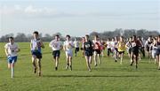 25 January 2007; The start of the senior boys race at The KitKat Irish Schools West Leinster Cross Country, Phoenix Park, Dublin. Picture credit; Tomás Greally / Sportsfile