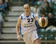 14 January 2007; Michelle Aspell, Bausch and Lomb Wildcats. Women's Superleague National Cup Semi-Final, UL Aughinish v Bausch and Lomb Wildcats, National Basketball Arena, Tallaght, Dublin. Picture credit: Brendan Moran / SPORTSFILE