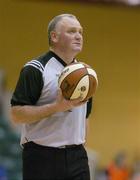 14 January 2007; Denis Hennessy, Referee. Women's Superleague National Cup Semi-Final, UL Aughinish v Bausch and Lomb Wildcats, National Basketball Arena, Tallaght, Dublin. Picture credit: Brendan Moran / SPORTSFILE